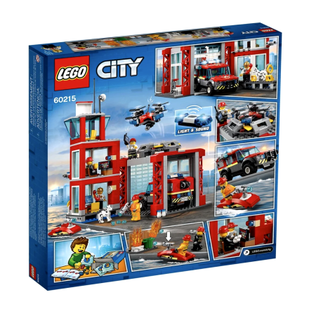 LEGO City 60215 Remiza strażacka